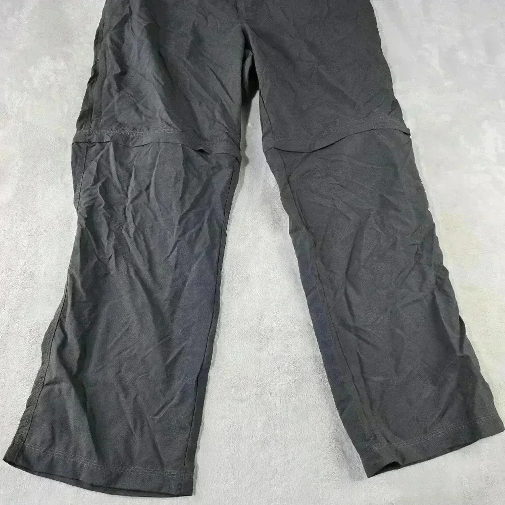 5Mountain Hardwear Pants Mens 36x30 Gray BASIN TREK Convertible Stretch Hiking - Picture 5 of 10
